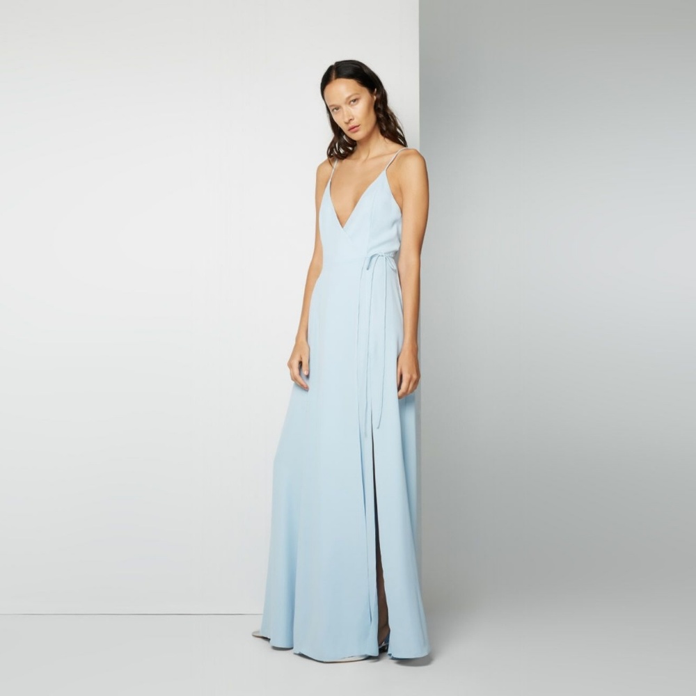 Fame and Partners Tilbury Dress in Light Blue